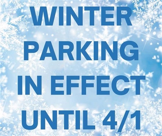 Winter Parking 