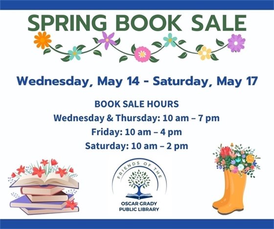 Spring Book Sale