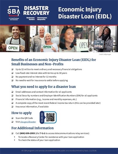 Disaster Loan - Small Business