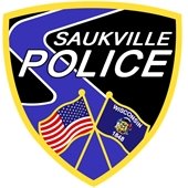 Village of Saukville "S" logo - white S on green background