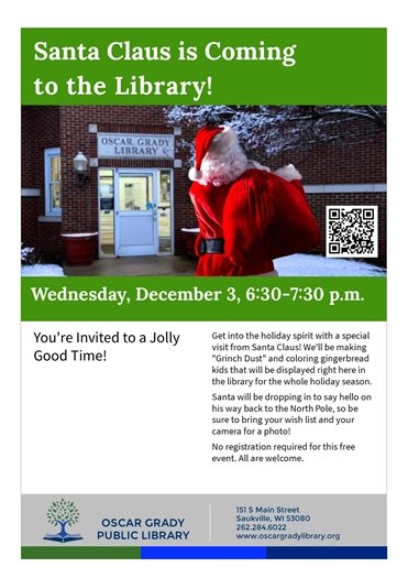 Santa @ The Library 