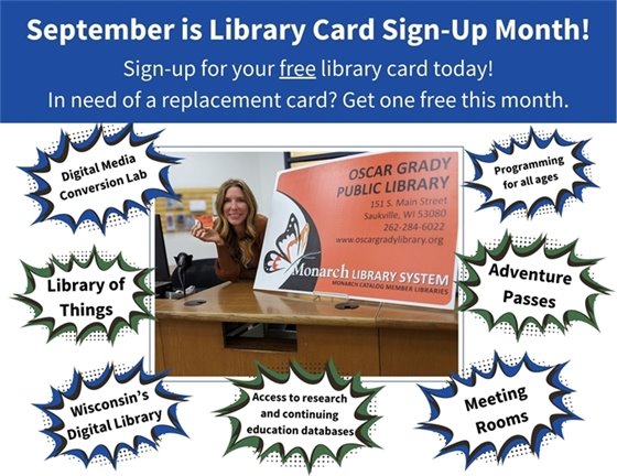 Library Card Sign up 